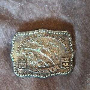 Gold Kids Belt Buckle